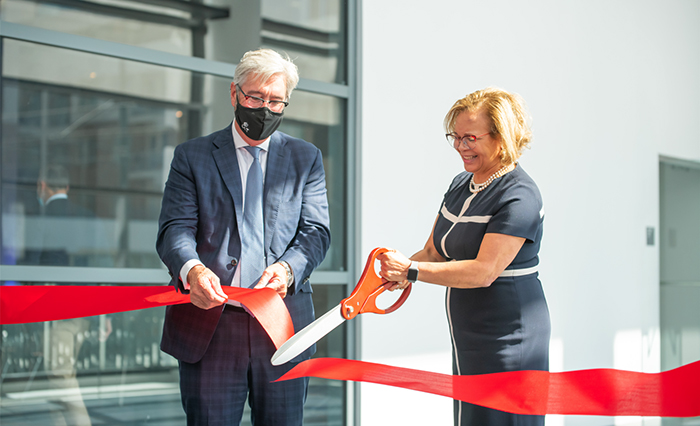 Charlotte Convention Center ribbon cutting ceremony