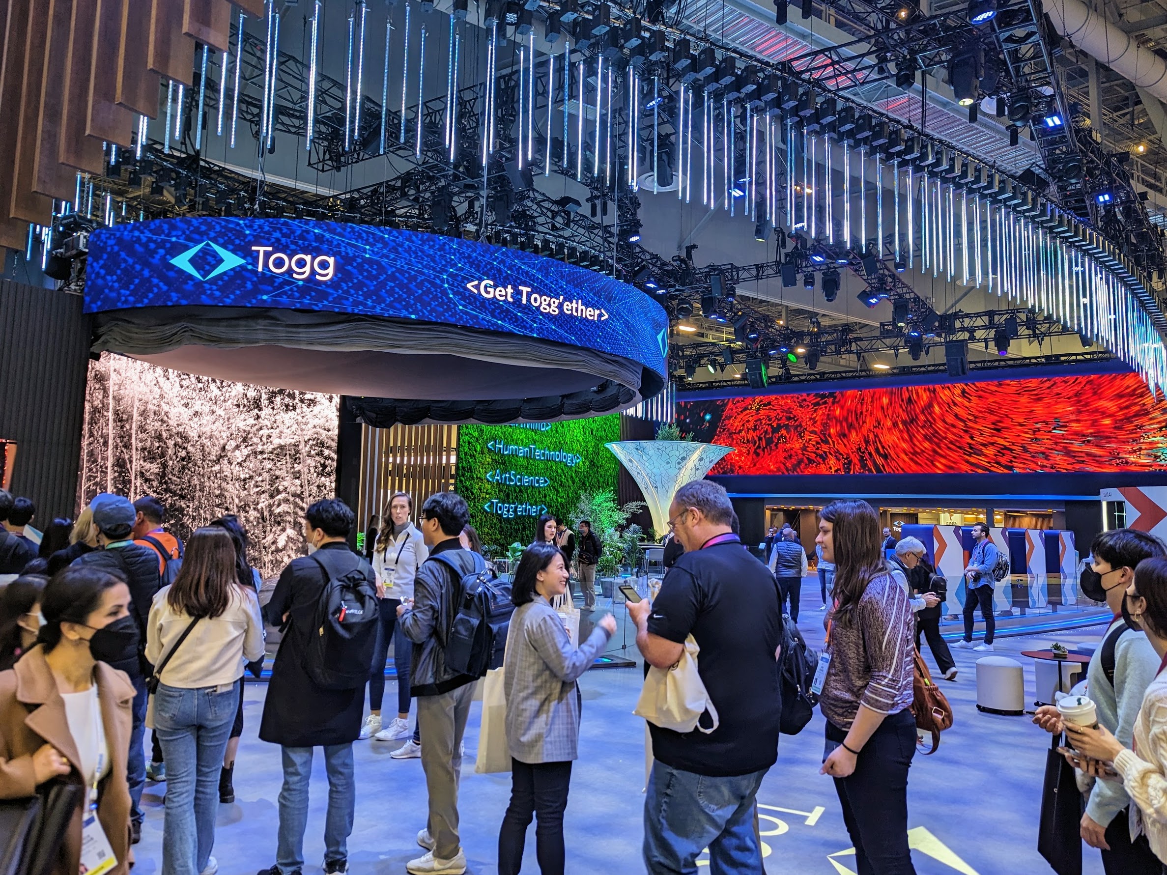 Togg Exhibit CES 2023